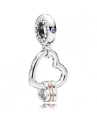 Charm Pandora Plata Reflejos de Amor 787247NLCMX