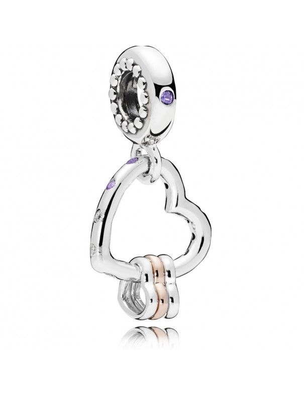 Charm Pandora Plata Reflejos de Amor 787247NLCMX