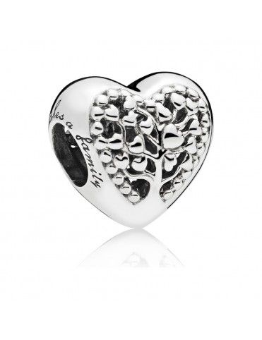 Charm Pandora Plata Corazones Florecientes 797058