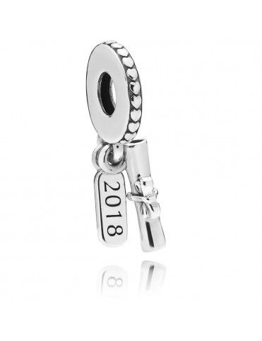 Charm Pandora Plata Diploma de Graduación 797396