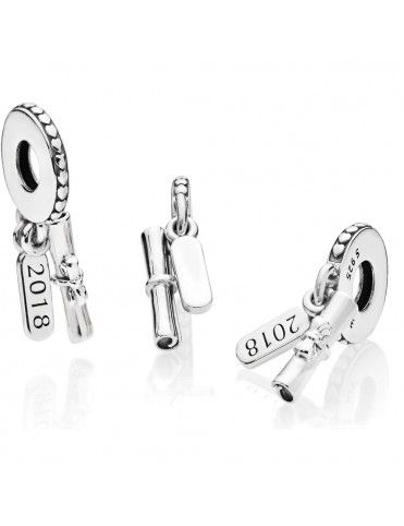 Charm Pandora Plata Diploma de Graduación 797396