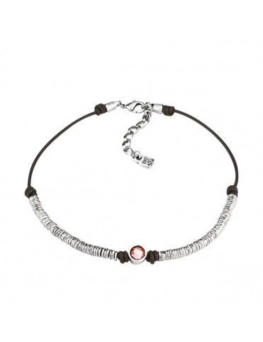 Collar Uno de 50 Metal Mujer Red Berry OL1238ROSMAR0U