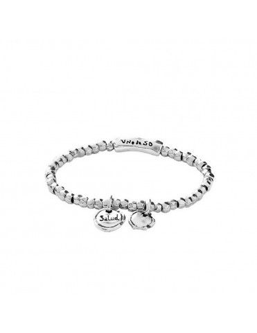 Pulsera Uno de 50 Metal Mujer Salud Blindada PUL1598MTL0000M