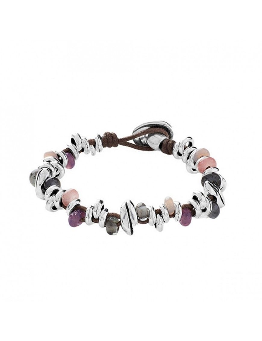 Pulsera Uno de 50 Metal Mujer Vivencia PUL1615MCLMTL0M