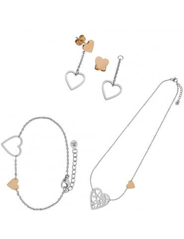 Conjunto Marea Mujer Acero D005KT/19 Corarón
