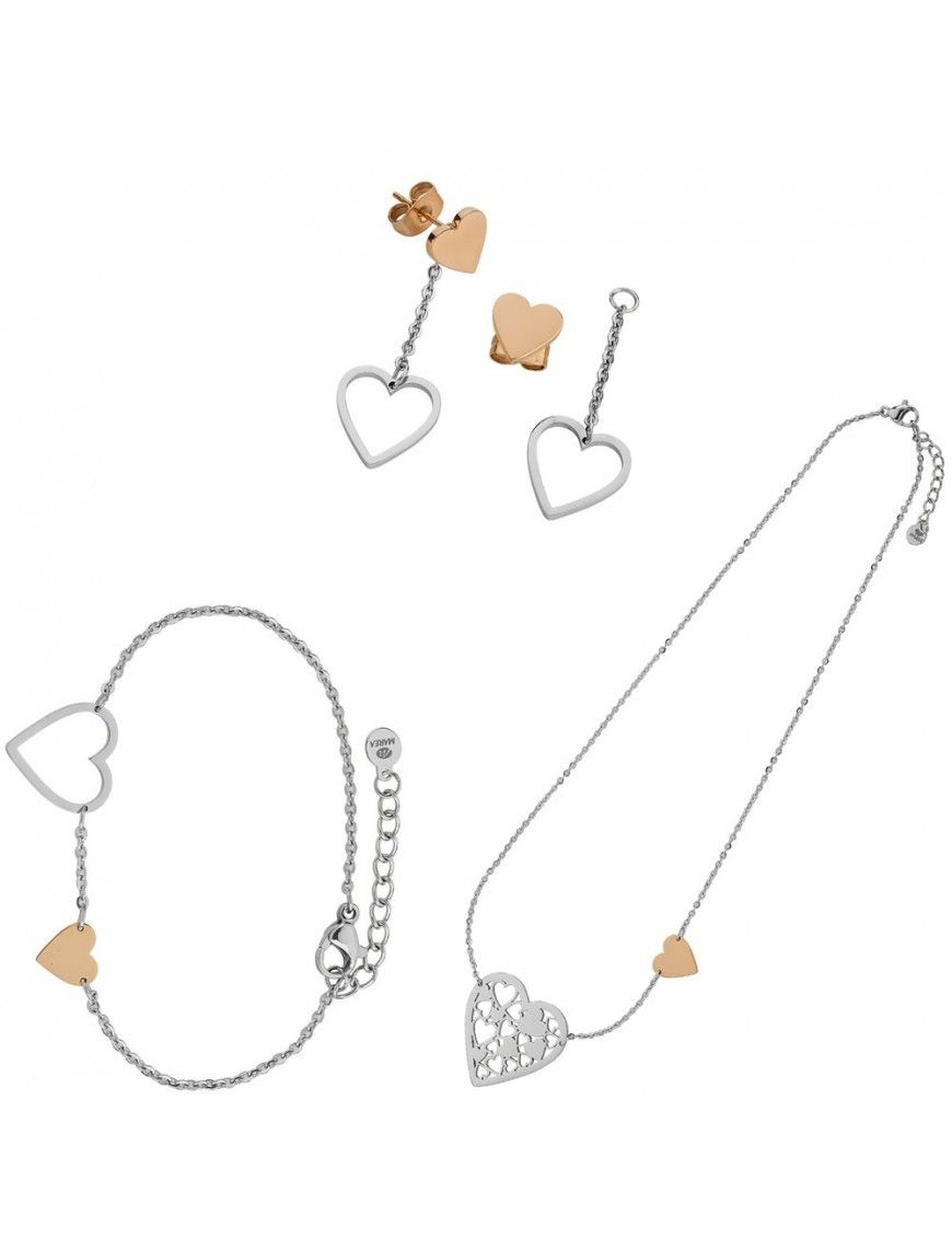 Conjunto Marea Mujer Acero D005KT/19 Corarón