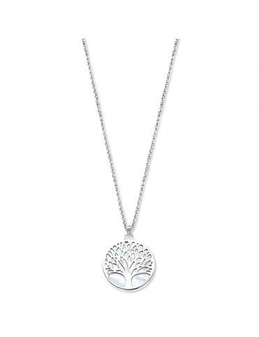 Collar Lotus Silver Mujer LP1678-1/1