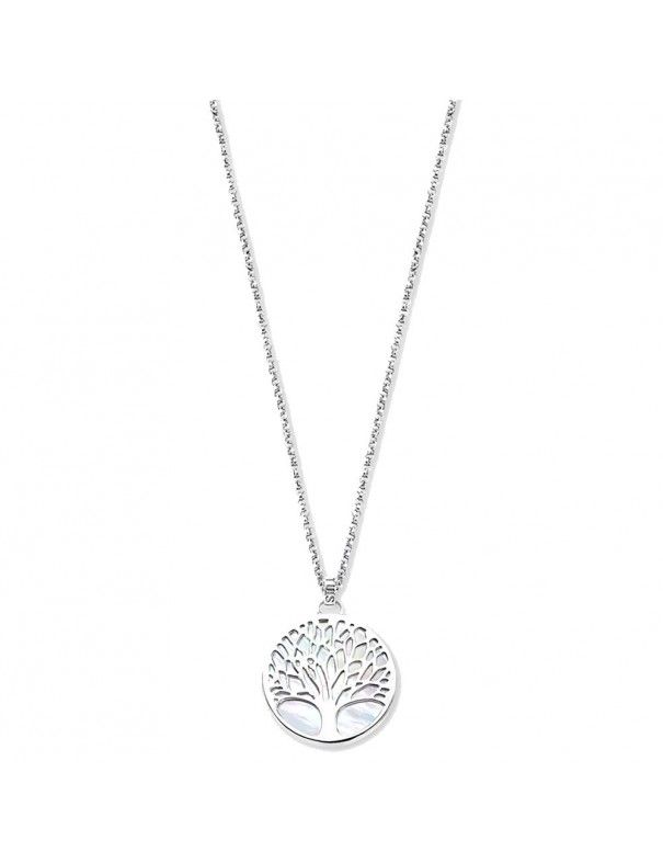 Collar Lotus Silver Mujer LP1678-1/1