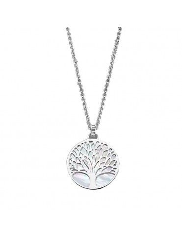 Collar Lotus Silver Mujer LP1678-1/1