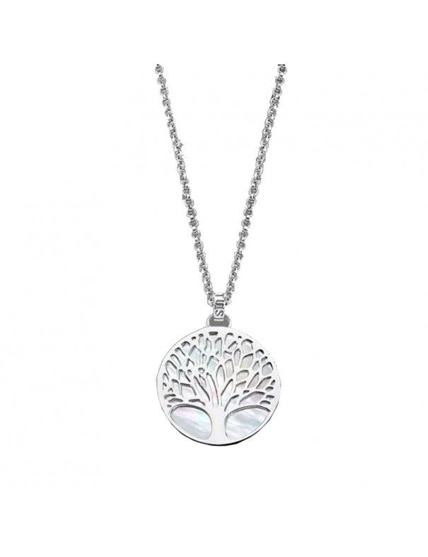 Collar Lotus Silver Mujer LP1678-1/1
