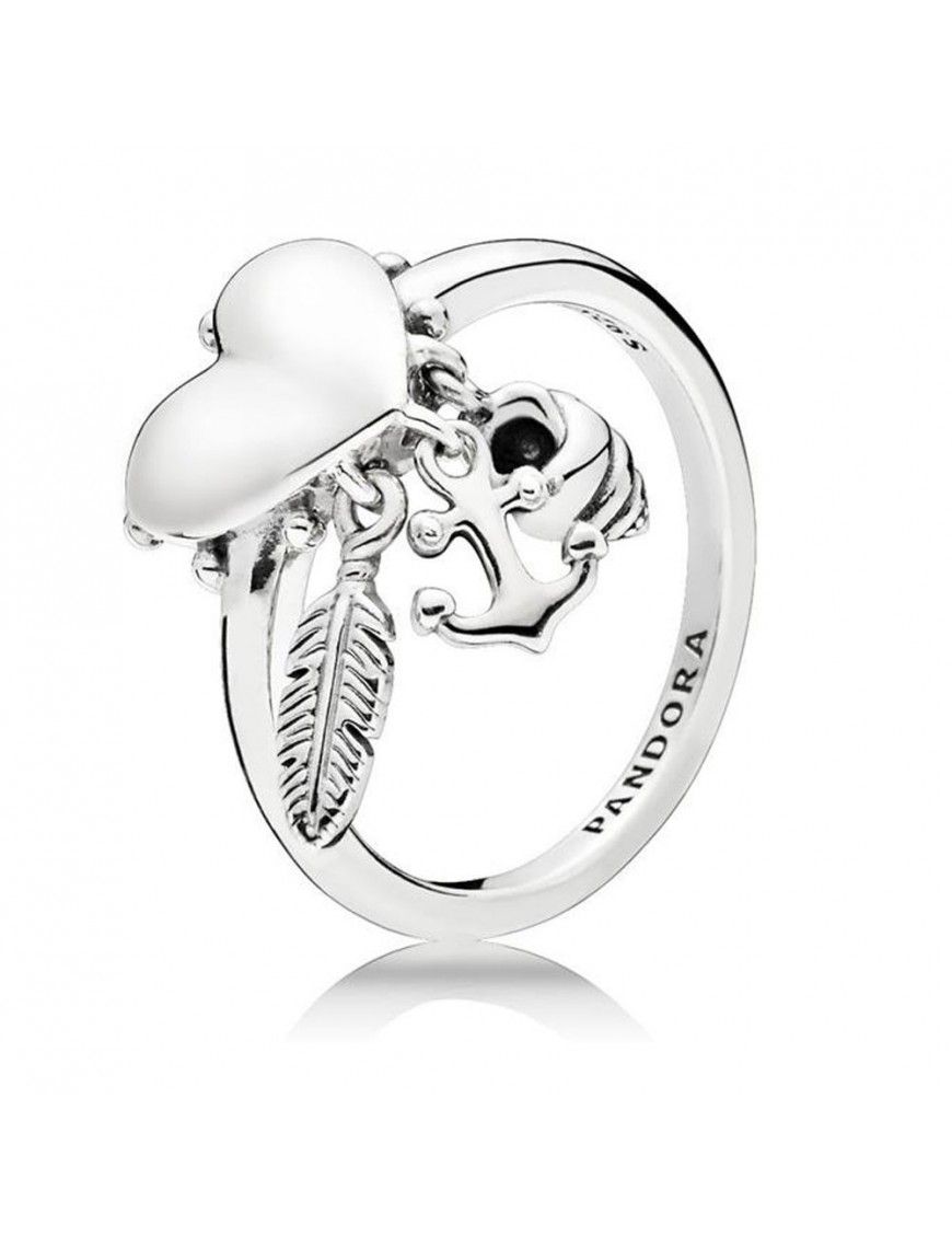 Anillo Pandora Plata Símbolos 197187-56
