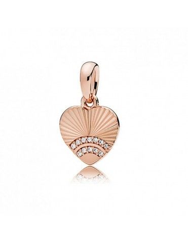 Charm Pandora Rose colgante Abanico de Amor 387286CZ