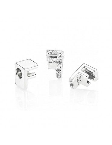 Charm Pandora Plata Letra F 797460