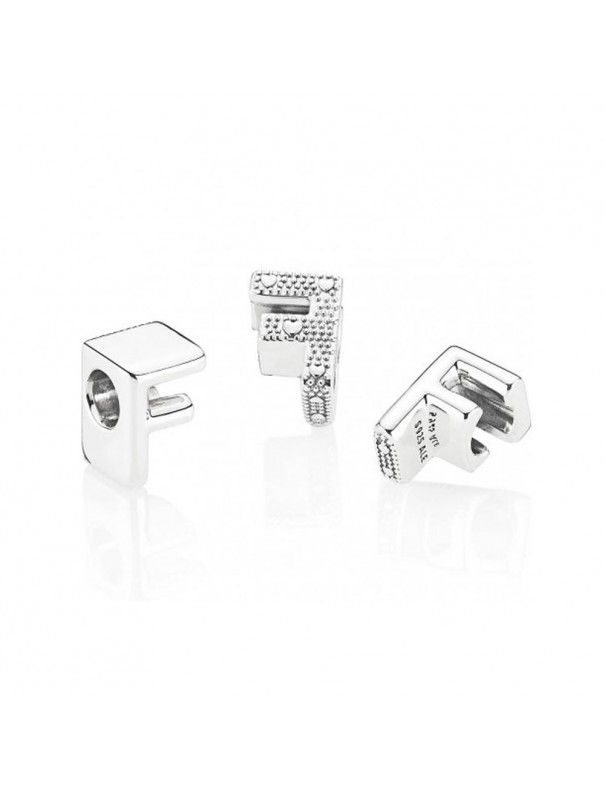 Charm Pandora Plata Letra F 797460