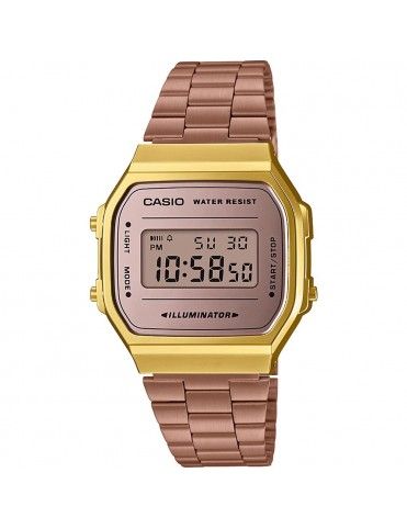 Reloj Casio Unisex A168WECM-5EF Retro Mirror