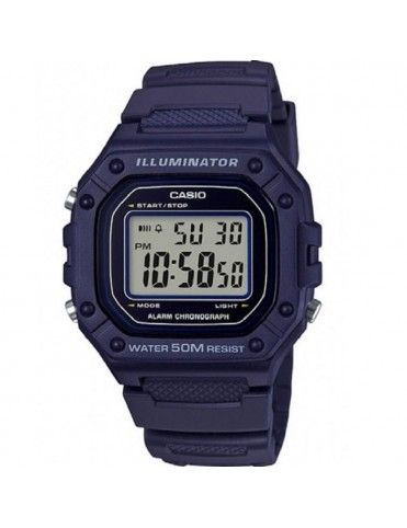 Reloj Casio Unisex Cronógrafo W-218H-2AVEF