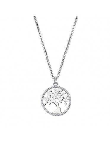 Collar Lotus Silver Mujer LP1778-1/1
