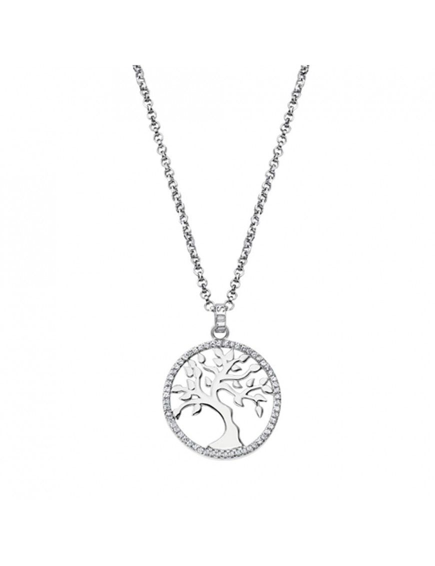 Collar Lotus Silver Mujer LP1778-1/1