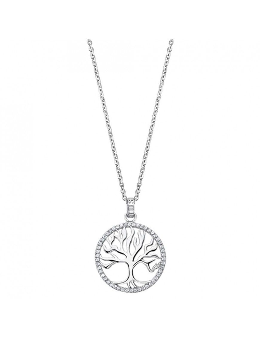 Collar Lotus Silver Mujer LP1779-1/1