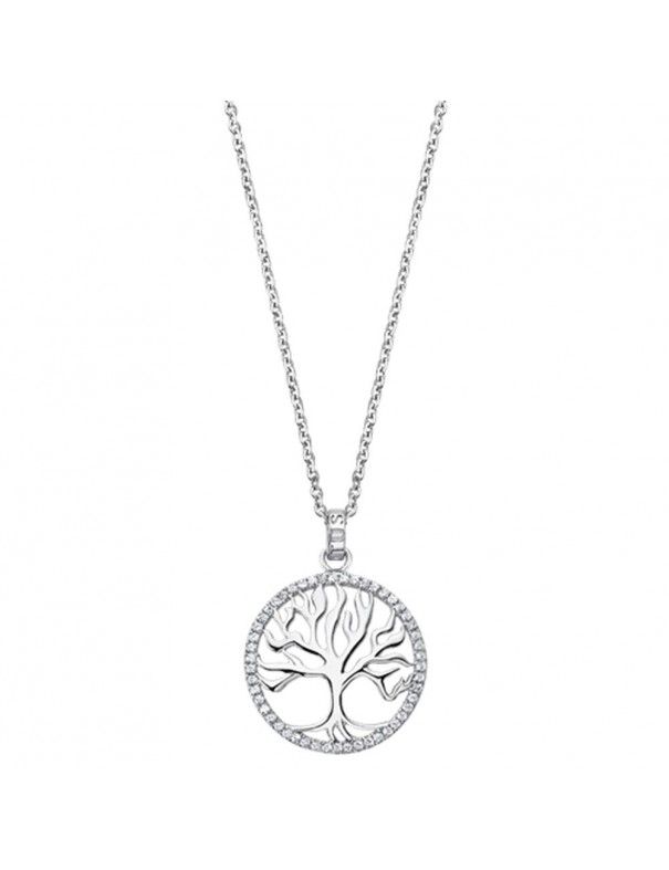 Collar Lotus Silver Mujer LP1779-1/1