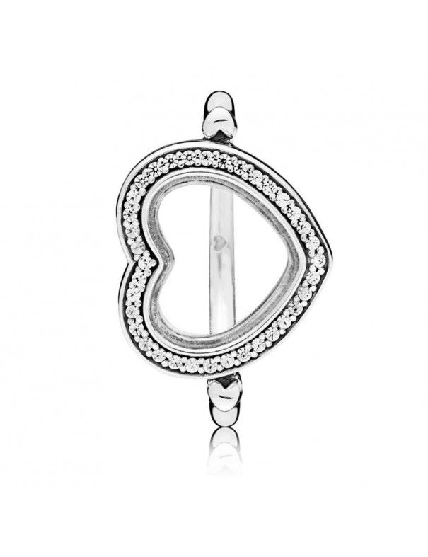 Anillo Pandora Plata Locket corazón 197252CZ-54