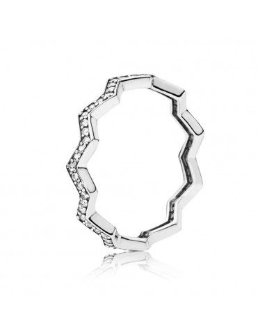 Anillo Pandora Plata Zigzag brillante 197751CZ-52