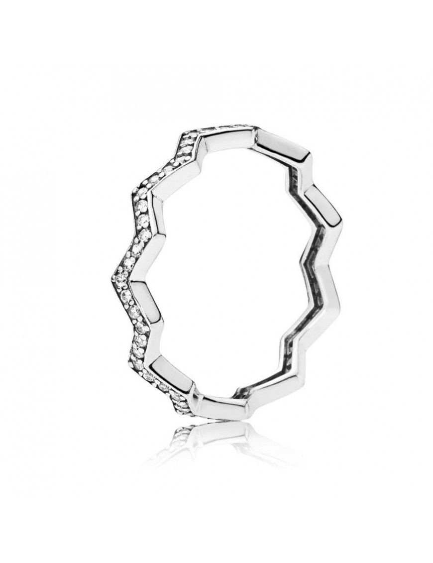 Anillo Pandora Plata Zigzag brillante 197751CZ-52