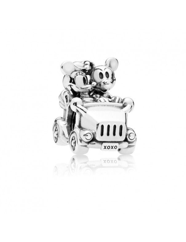 Charm Pandora Plata Coche Vintage Minnie & Mickey 797174