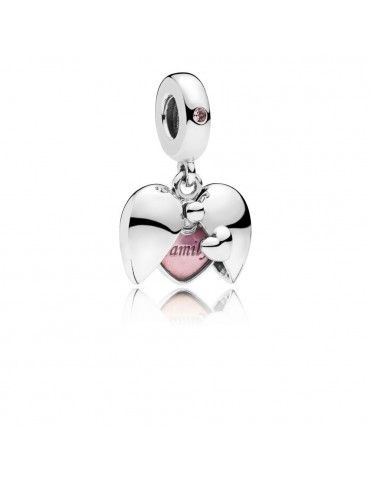 Charm Pandora Plata Colgante Candado Familiar 79761EN130