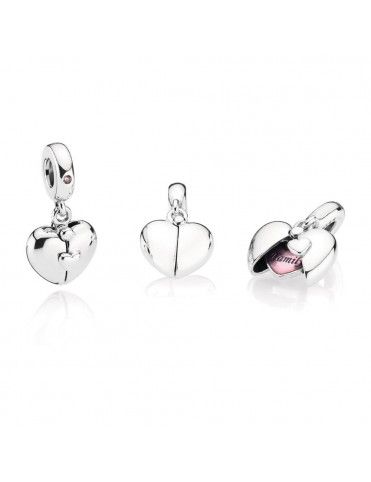 Charm Pandora Plata Colgante Candado Familiar 79761EN130