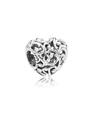 Charm Pandora Plata Corazón Real 797672