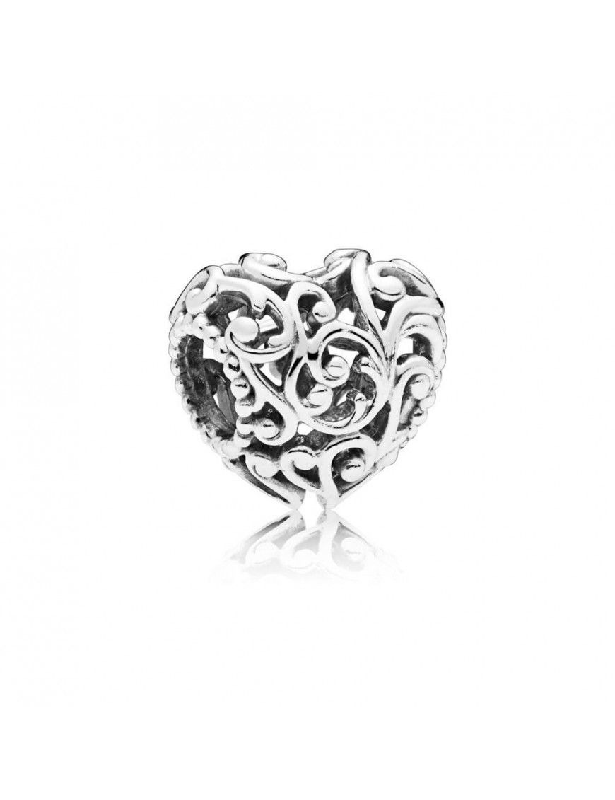Charm Pandora Plata Corazón Real 797672