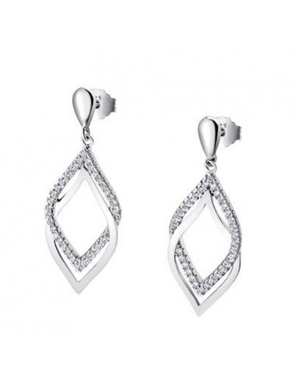 Pendientes Lotus Silver Mujer Plata LP1791-4/1