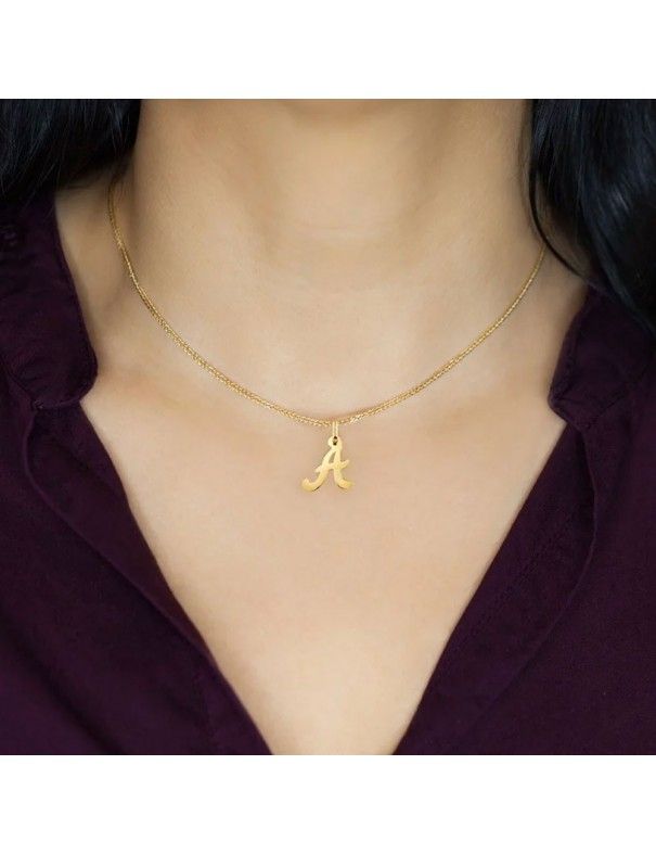 Colgante Oro amarillo 18K Letra A 24536A