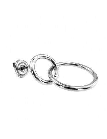 Pendientes Plata mujer Aro 015126-1-1