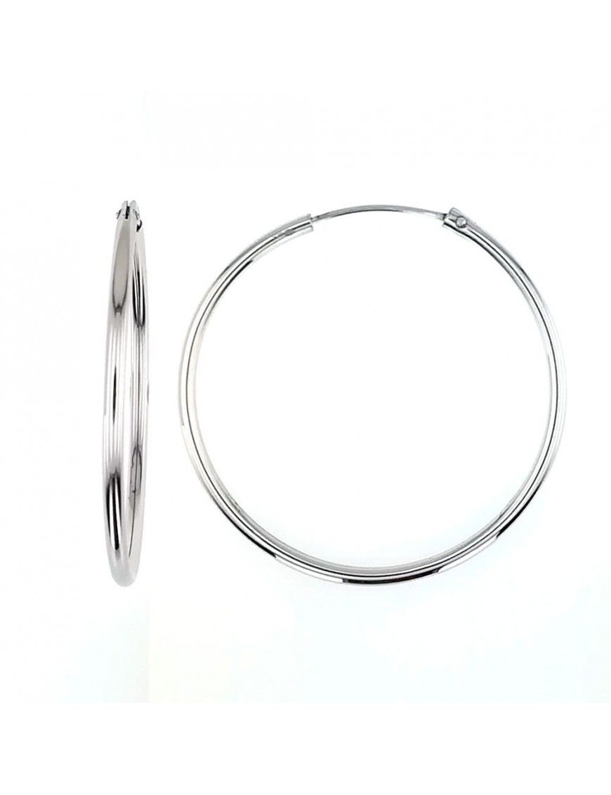 Pendientes Plata Mujer Aro KB695-40