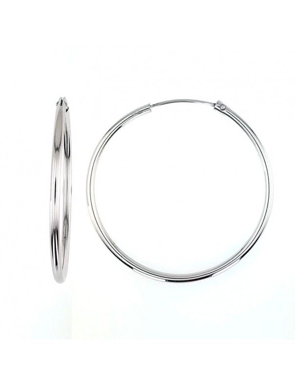 Pendientes Plata Mujer Aro KB695-40