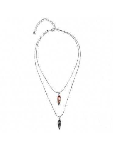 Collar Uno de 50 Metal Mujer In Love COL1288MCLMTL0U