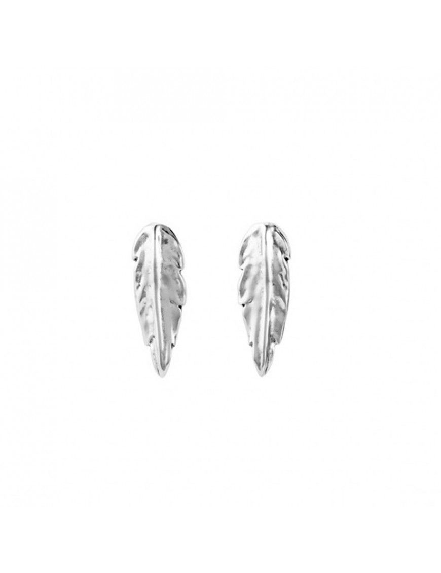 Pendientes Uno de 50 Metal Mujer PLuma PEN0598MTL0000U