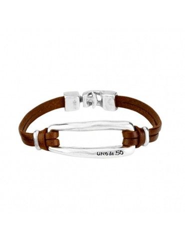 Pulsera Uno de 50 Metal Mujer Atrapado PUL1764MARMTL0M