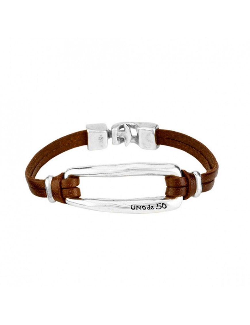 Pulsera Uno de 50 Metal Mujer Atrapado PUL1764MARMTL0M