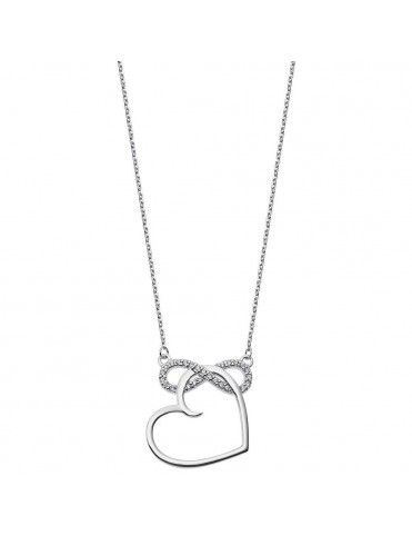 Collar Lotus Silver Mujer Heart LP1819-1/1