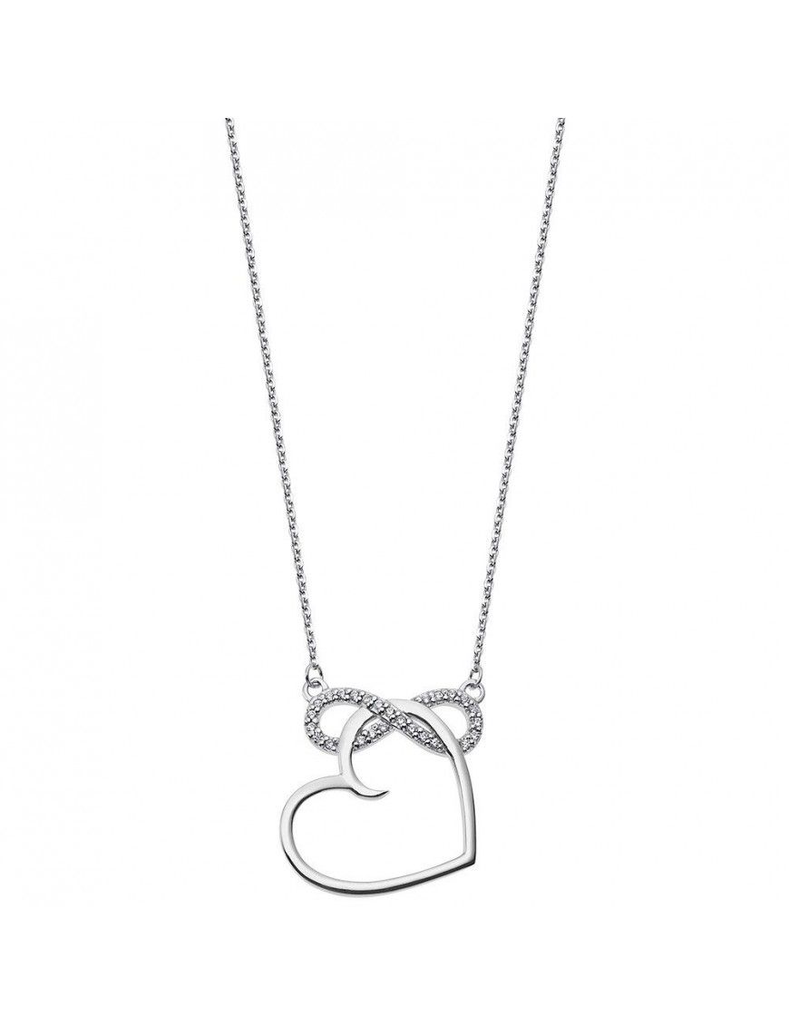 Collar Lotus Silver Mujer Heart LP1819-1/1