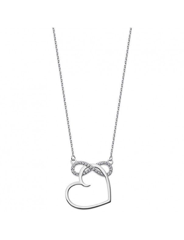 Collar Lotus Silver Mujer Heart LP1819-1/1