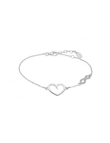 Pulsera Lotus Silver Mujer Heart LP1819-2/1