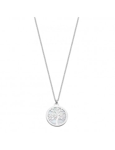 Collar Lotus Silver Mujer LP1821-1/1