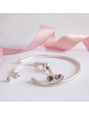 Pulsera Pandora Deslizante Plata  Moments  597125CZ-2