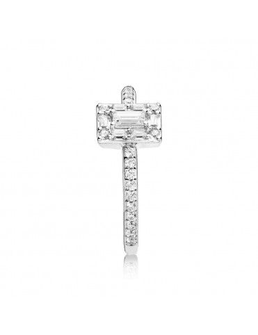 Anillo Pandora Plata Circonita 197541CZ-52 Hielo luminoso