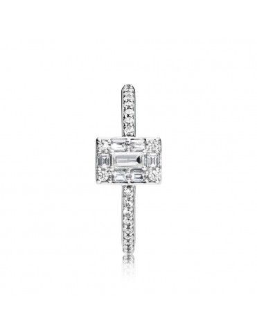 Anillo Pandora Plata Circonita 197541CZ-54 Hielo luminoso