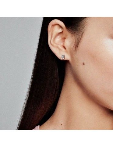 Pendientes Pandora Plata Hielo luminoso 297567CZ